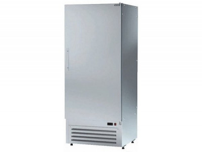 Шкаф холодильный низкотемпературный серии ШНУП1ТУ-0,75 М (В, -18 "Премьер") нерж.с довод.