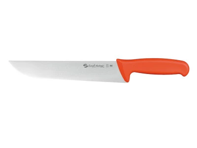 4309024 нож для мяса Supra Colore (красн. ручка, 24 см)