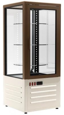 Шкаф холодильный серии D4 VM 120-2 (R120Cвр 1015-0102, бежево-коричневый)