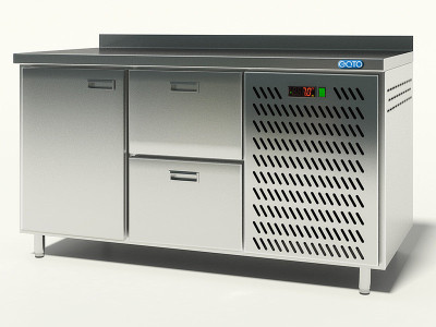 Шкаф-стол холодильный т.м. EQTA серия Smart СШС-2,1 GN-1400 (нерж)