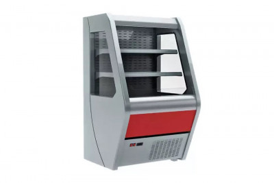 Витрина холодильная серии F13-07 VM 1,0-2 (Carboma 1260/700 ВХСп-1,0), декор. панели RAL 3020