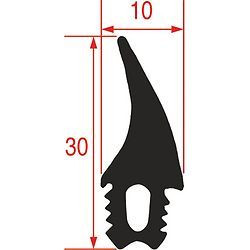 GUA030 Резинка прижимная для мод.43 GARBIN