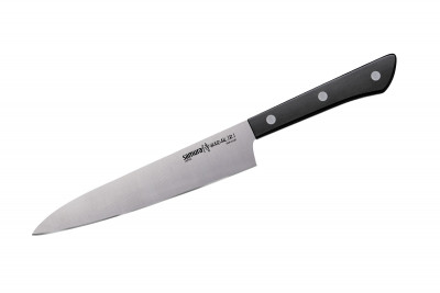 SHR-0023B/K Нож кухонный "Samura HARAKIRI" универсальный 150 мм, корроз.-стойкая сталь, ABS пластик