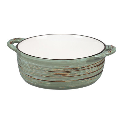 Чашка для супа серия Texture Light Green Lines 14,5 см, h 5,5 см, 580 мл, P.L. Proff Cuisine