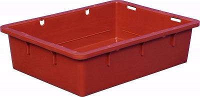 Ящик сырково-творожный серии 300 модель 306 красный (без крышки)