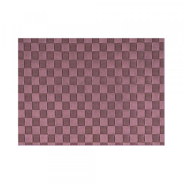 Подкладка настольная бордо плетеная, 30,3*42,7 см, материал рафия, 12 шт в Москве