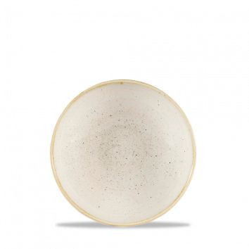 Тарелка глубокая 18,2см 0,426л, без борта, Stonecast, цвет Nutmeg Cream