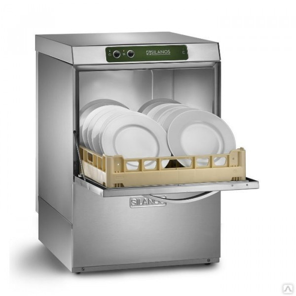 Фронтальная посудомоечная машина Silanos NE700 с дозаторами и помпой в Москве