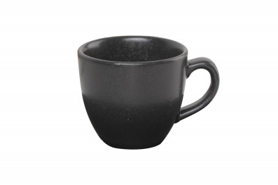 Чашка кофейная 90 мл фарфор цвет черный Seasons