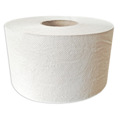 Туалетная бумага в рулонах LIME 1-сл, 200м, серая 27г/м.кв.