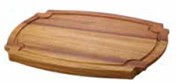 Деревянная доска для стейка классическая 23*35 см (Ироко)