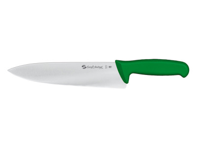 8349024 нож кухонный Supra Colore (зелен.ручка, 24 см)
