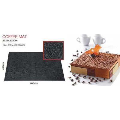 Коврик кондитерский для создания тексуры Silikomart COFFEE MAT, силикон, 40*60 см, Италия
