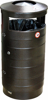 Урна для мусора уличная с пепельницей 440х800 мм