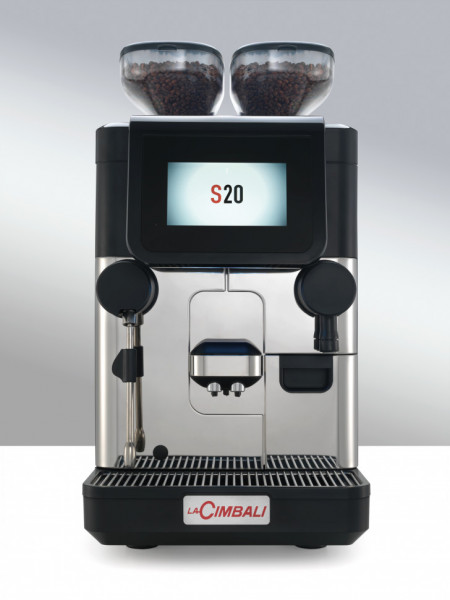 Кофемашина т.м. LaCimbali серии S20, мод. S20 CP Milk PS (суперавтомат, touch дисплей, 2 кофемолки) в Москве