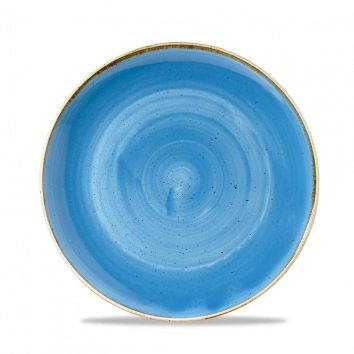 Тарелка глубокая 24,8см 1,13л, без борта, Stonecast, цвет Cornflower Blue