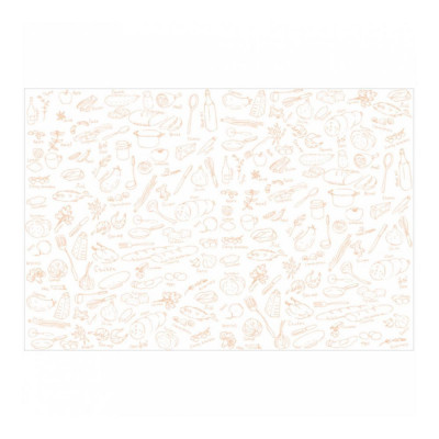 Обёрточная бумага жиростойкая в листах 35*52 см жиростойкий пергамент, 500 шт/уп, Garcia de Pou
