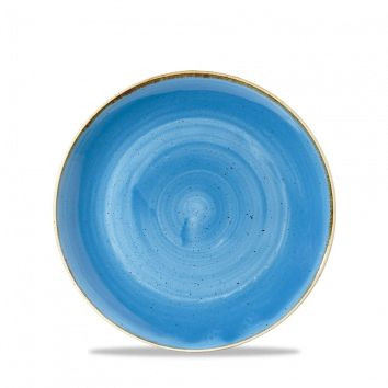 Тарелка глубокая 18,2см 0,426л, без борта, Stonecast, цвет Cornflower Blue