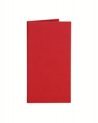 Папка-счет Soft-touch, цвет красный пмпи211