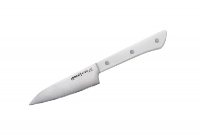 SHR-0011W/K Нож кухонный "Samura HARAKIRI" овощной 99 мм, корроз.-стойкая сталь, ABS пластик