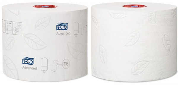 Туалетная бумага Mid-size в миди-рулонах в Москве