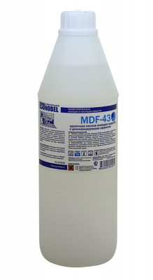 Средство для мытья рабочих поверхностей универсальное с дезинфицирующим эффектом (концентрат 1:50) MDF-43,1 л (02043.1)