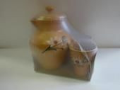 Набор Кувшин для воды+2 стакана практичных (Ц) Борисовская керамика