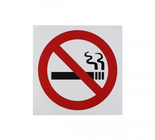 Информационная наклейка «Не курить» 200х200 мм 9588 в Москве
