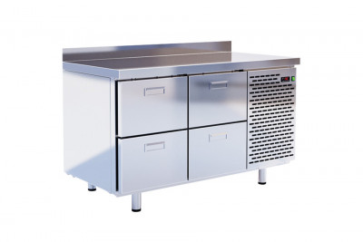 Шкаф-стол морозильный СШН-4,0 GN-1400 (нержавейка)