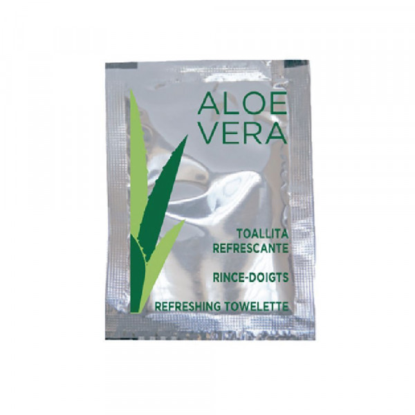 Гигиенические салфетки влажные Aloe Vera, 6*8 см, PET, 500 шт в Москве