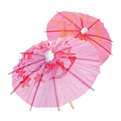 Пика деревянная "Зонтик" 9 см, 144 шт