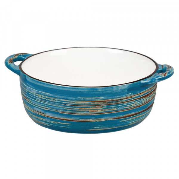 Чашка для супа Texture Dark Blue Lines 14,5 см, h 5,5 см, 580 мл, P.L. Proff Cuisine в Москве