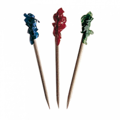 Пики "Цветные" 6,5 см, бамбук, 1000 шт, Garcia de PouИспания