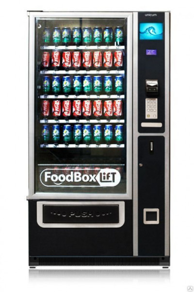 Снековый торговый автомат Unicum Food Box Lift для установки в термобокс в Москве