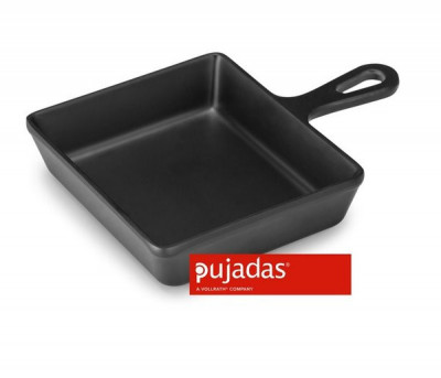 M.Pujadas, S.A. Блюдо для подачи P23.824 мини-сковорода (квадрат., 12,5х10,5 см, с ручками)