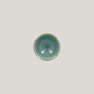 Миска RAK Porcelain Twirl Lagoon 270 мл, 12*5,5 см