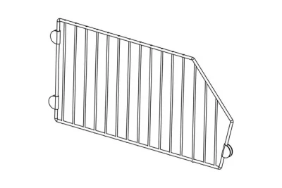 T-DS 0300047-61_Разделитель для полок скошенный G=470 (цинк)