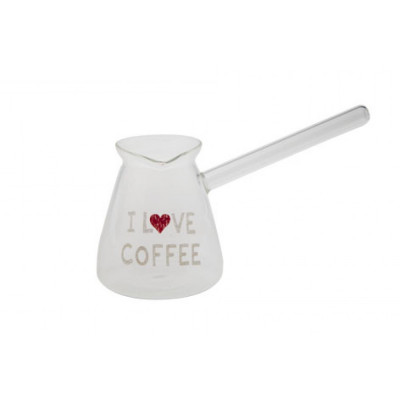 COFFEE - WHISKY POT WITH DECAL 6X14CM