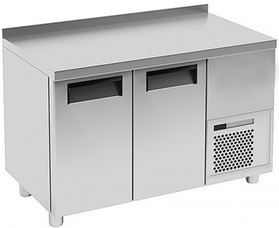 Шкаф холодильный серии T57 M2-1 0430-2 корпус нерж, с бортом (BAR-250 Carboma)