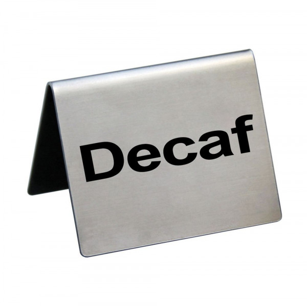Табличка "Decaf" 5*4 см, сталь, P.L. Proff Cuisine в Москве