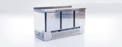 Шкаф-стол холодильный СШС-0,3 GN-1500NDSBS (нержавейка)