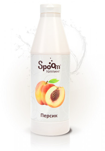 Топпинг Spoom 1 кг «Персик» 4968 в Москве